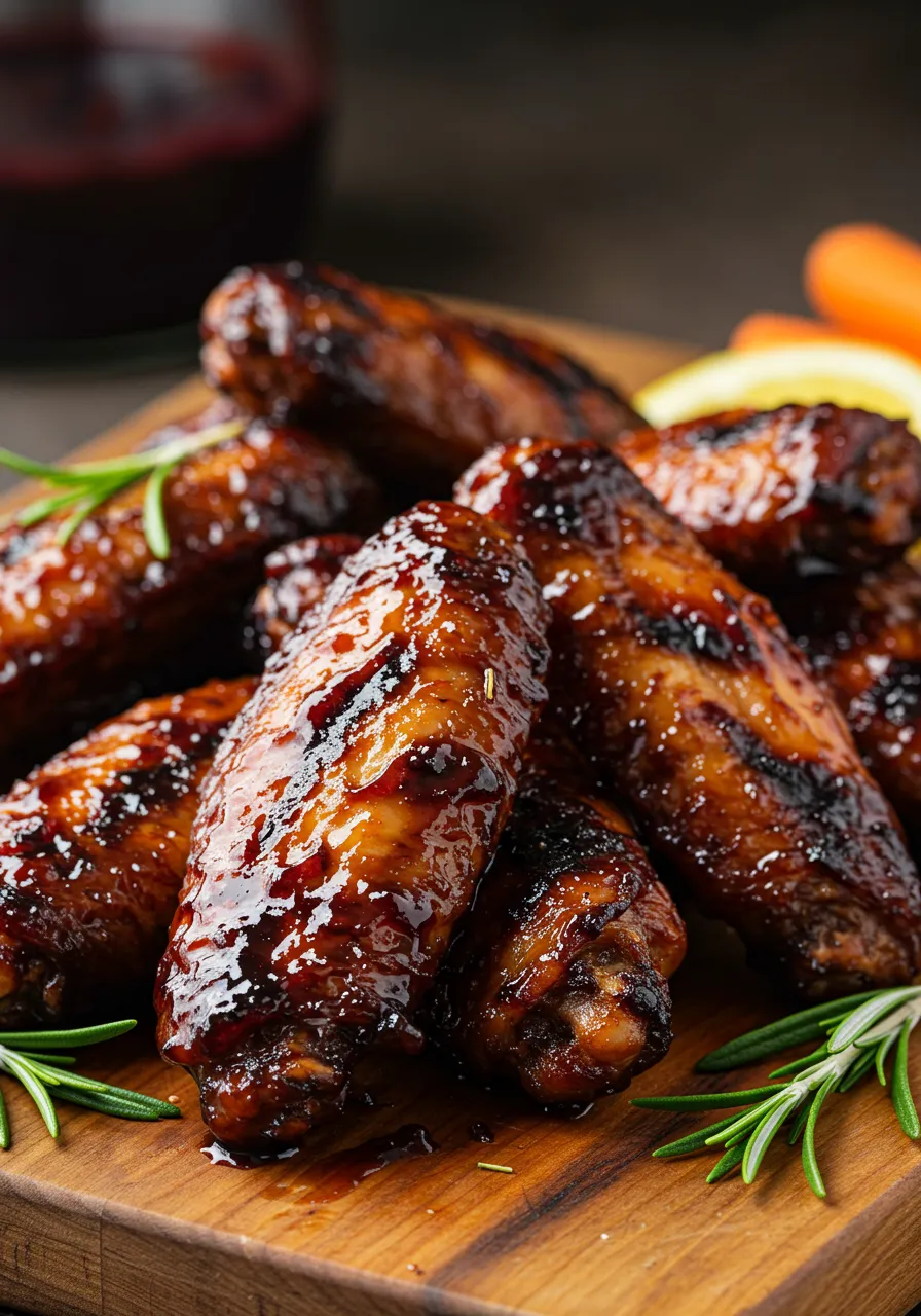 Inkberry Glaze Wings - secondary view